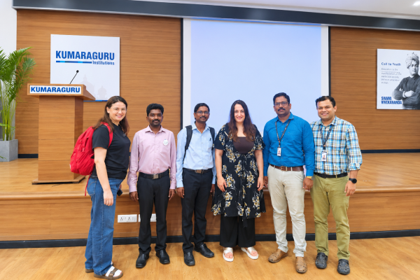 In April 2026, Prof. Hadas Mamane from Tel Aviv University led a 3-day international water quality programme at KCT (16–18 April 2026), covering community-driven water sampling, data analysis, and environmental stewardship.